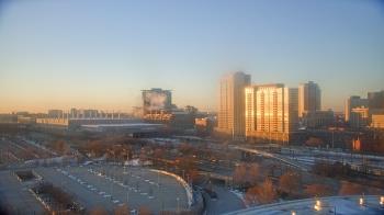 Weather camera view of Soldier Field.