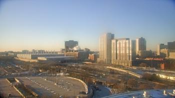 Weather camera view of Soldier Field.