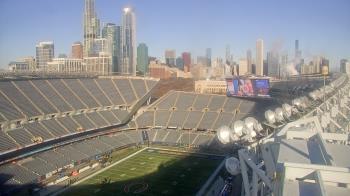 Weather camera view of Soldier Field.