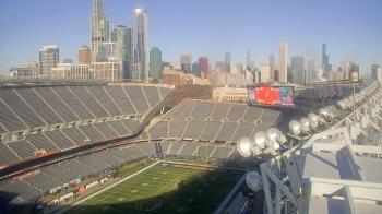 Weather camera view of Soldier Field.