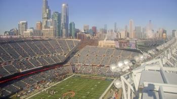Weather camera view of Soldier Field.