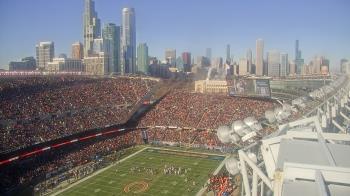 Weather camera view of Soldier Field.