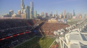Weather camera view of Soldier Field.