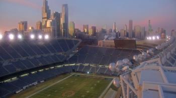 Weather camera view of Soldier Field.