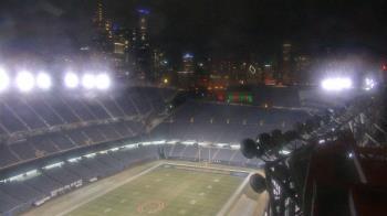 Weather camera view of Soldier Field.