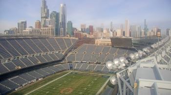 Weather camera view of Soldier Field.