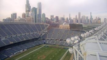 Weather camera view of Soldier Field.