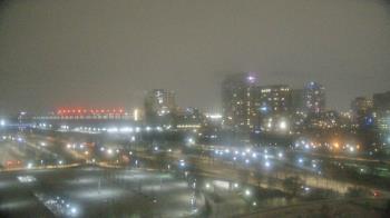 Weather camera view of Soldier Field.