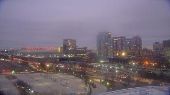 Weather camera view of Soldier Field.