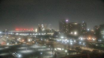 Weather camera view of Soldier Field.