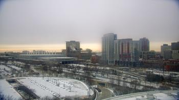 Weather camera view of Soldier Field.