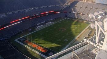 Weather camera view of Soldier Field.