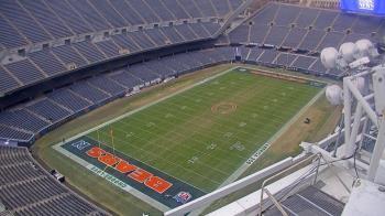 Weather camera view of Soldier Field.