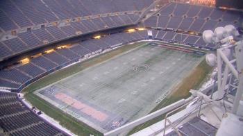 Weather camera view of Soldier Field.