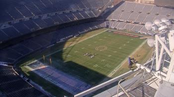 Weather camera view of Soldier Field.