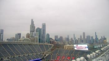 Weather camera view of Soldier Field.