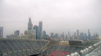 Weather camera view of Soldier Field.