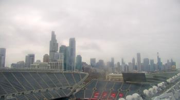 Weather camera view of Soldier Field.