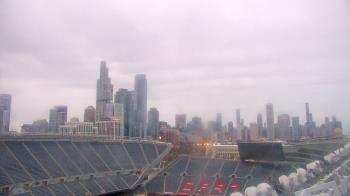 Weather camera view of Soldier Field.