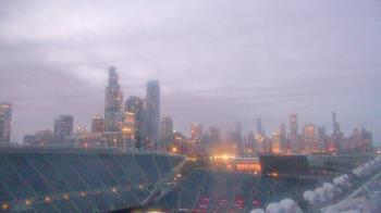 Weather camera view of Soldier Field.