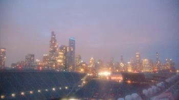 Weather camera view of Soldier Field.