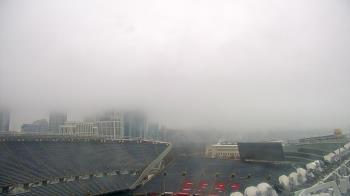 Weather camera view of Soldier Field.
