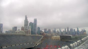 Weather camera view of Soldier Field.