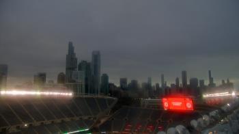 Weather camera view of Soldier Field.