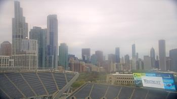 Weather camera view of Soldier Field.