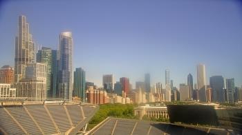 Weather camera view of Soldier Field.