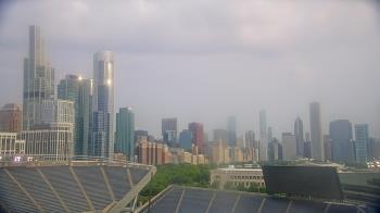 Weather camera view of Soldier Field.