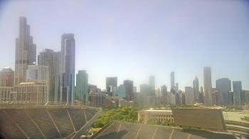 Weather camera view of Soldier Field.
