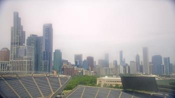 Weather camera view of Soldier Field.
