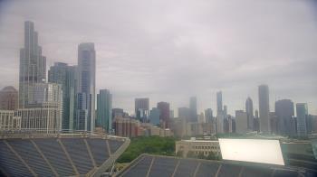Weather camera view of Soldier Field.