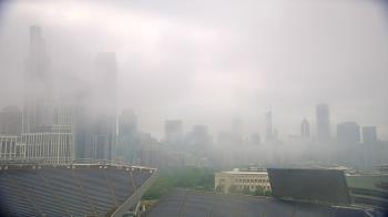 Weather camera view of Soldier Field.