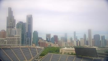 Weather camera view of Soldier Field.