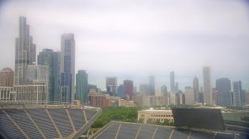 Weather camera view of Soldier Field.
