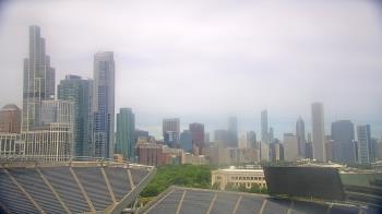 Weather camera view of Soldier Field.