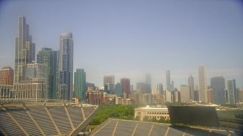 Weather camera view of Soldier Field.