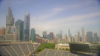Weather camera view of Soldier Field.