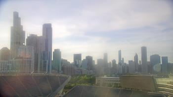 Weather camera view of Soldier Field.