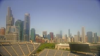 Weather camera view of Soldier Field.