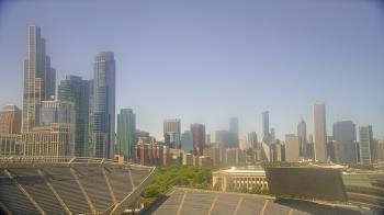 Weather camera view of Soldier Field.