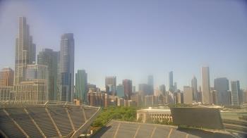 Weather camera view of Soldier Field.