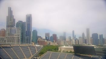 Weather camera view of Soldier Field.
