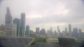 Weather camera view of Soldier Field.