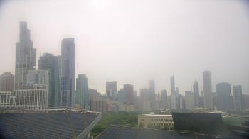 Weather camera view of Soldier Field.