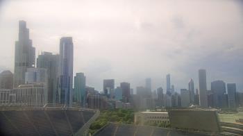 Weather camera view of Soldier Field.