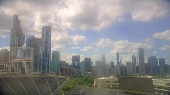Weather camera view of Soldier Field.