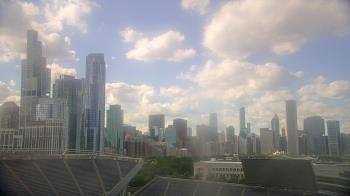 Weather camera view of Soldier Field.